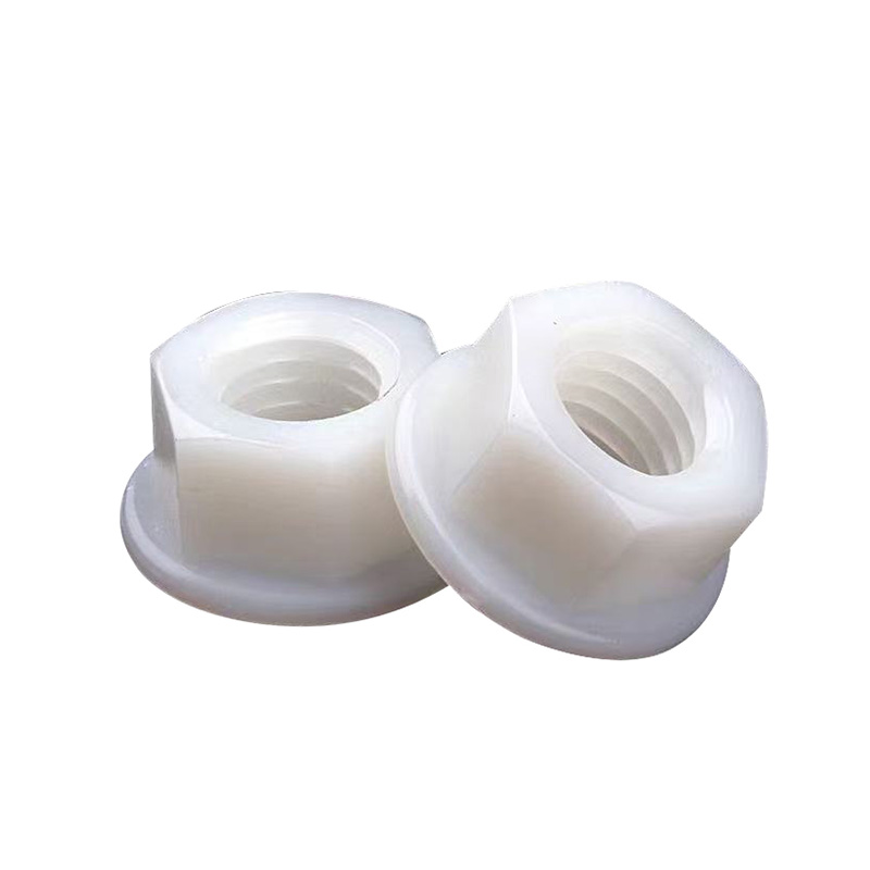 Nylon Hexagonal Nut Flange Hex Nut Nylon Nut Listrik Aksesoris