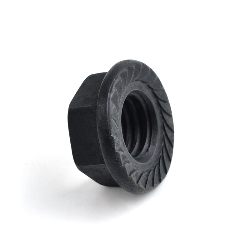 M16-1.5 Mur Flange Hex Berlapis Seng Mur Anti Selip