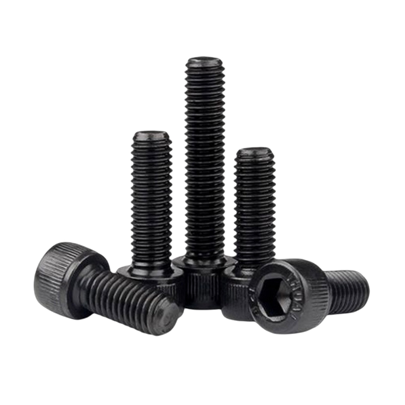 M12*100 Sekrup Soket Hex Baja Paduan Fosfat Hitam
