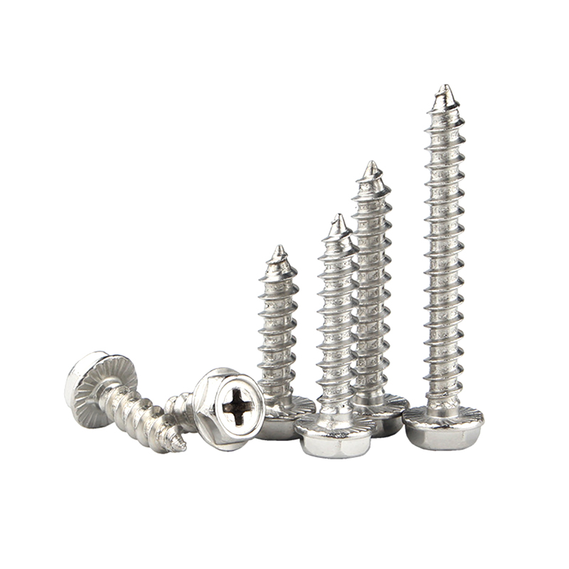 ST3.9*6.5 Sekrup Self Tapping Galvanis untuk Logam