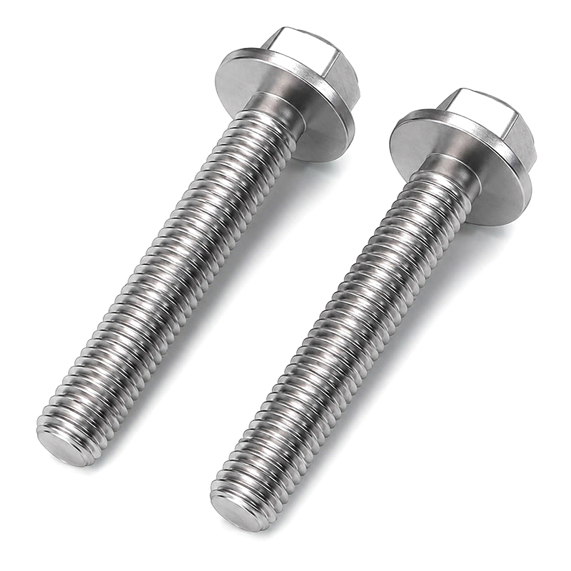 Baut Flensa Hex Baja Tahan Karat 304 DIN 6921
