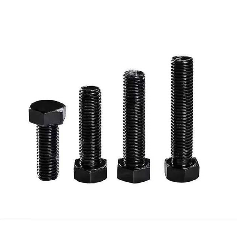 SS304 A2-70 Baut Heksagonal Benang Penuh Oksida Hitam DIN 933 SS304 A2-70 Baut Heksagonal Benang Penuh Oksida Hitam DIN 933