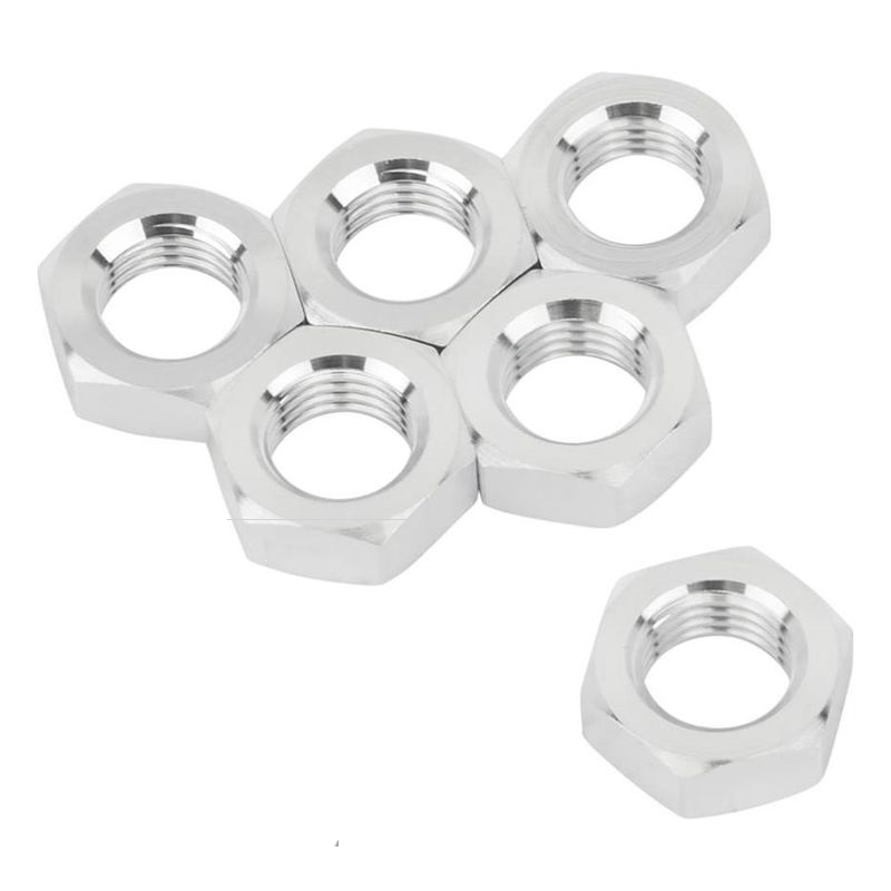 Kacang Selai Hex Berat Polos Stainless Steel 304