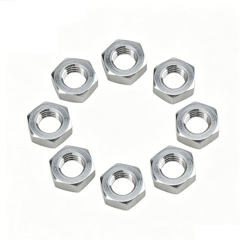 Kacang Selai Hex Berat Polos Stainless Steel 304